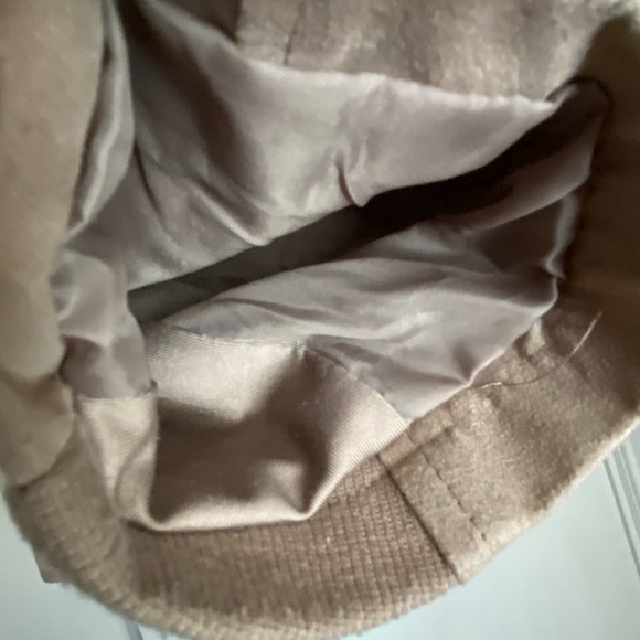 Sebby Collection Tan Faux Suede Moto Jacket Size XXL - Picture 5 of 14